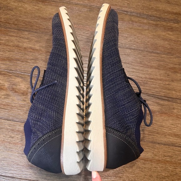 Dockers‎ Knit Oxford Einstein Dress Shoes Casual Sneakers Navy Blue Men's 12M - Picture 8 of 11
